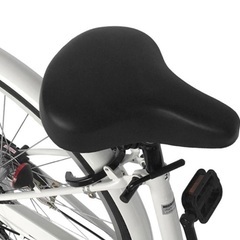 美品　シマノ中古自転車(白)の画像