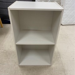 2段カラーボックス