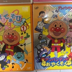 DVD アンパンマンいないいないばぁつ自動車大集合4枚セットの画像
