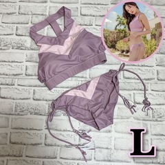 【！！男性お断り！！新品・未使用】タッセル付き V字切替デザイン...