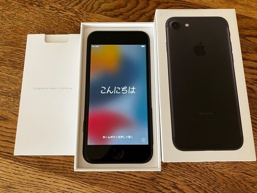 [商談中]iPhone7 32G SIMフリー完動品