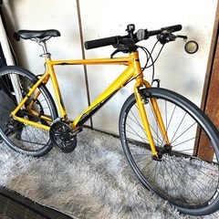 クロスバイク 24段変速屋内保管