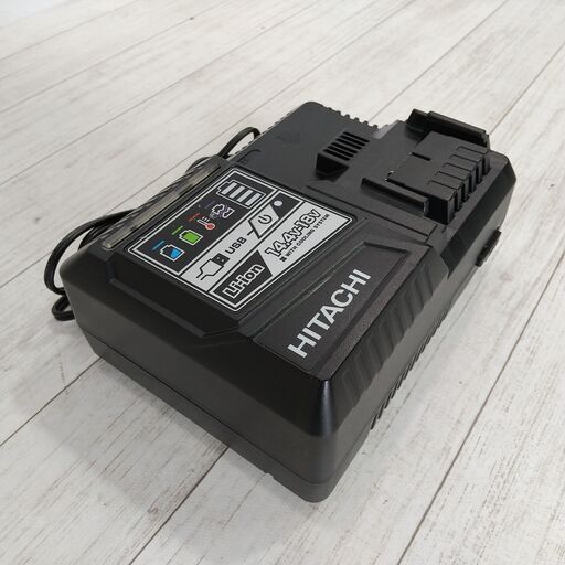 HITACHI 日立工機 バッテリー用急速充電器/リチウムイオンバッテリー用急速充電器/14.4V 18V/USB充電端子付/UC18YDL/C0DT0214