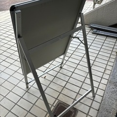 アルミA型看板　おもり無し　三個有り