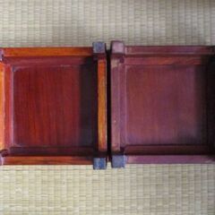 花梨製角型 花台 インテリア 飾りの台 2点 お譲りします。（バラでも対応可能）＊石川県＊美川より＊期間限定の画像