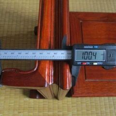 花梨製角型 花台 インテリア 飾りの台 2点 お譲りします。（バラでも対応可能）＊石川県＊美川より＊期間限定の画像