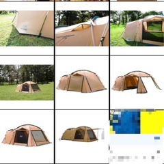 8/22.23日限定コールマン テントandシートセット