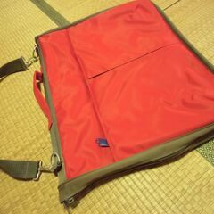 スーツケース バッグ 薄いカバン ハンガー付き（45×58㎝）お譲りします。＊石川県＊美川より＊期間限定の画像