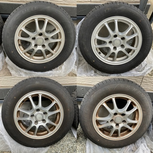 スタッドレスタイヤ  ホイール付き４本セット