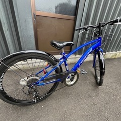 24インチ自転車　7段切り替え付き　　の画像