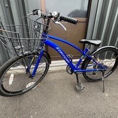 24インチ自転車　7段切り替え付き　　