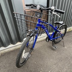 24インチ自転車　7段切り替え付き　　の画像