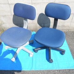 【配送出来ます】不二貿易 サンワサプライ オフィスチェア2個セッ...