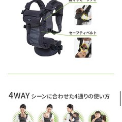 抱っこ紐 パワーサポートキャリア の画像