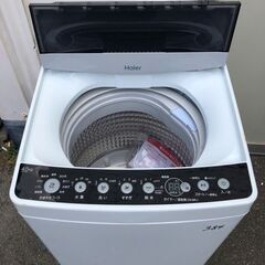 NO 384 ?北九州市内配送設置無料✨? ハイアール Haier 全自動洗濯機 4.5