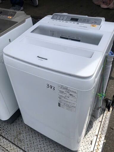 NO 393 ?北九州市内配送設置無料✨? NA-FA80H6-W 全自動洗濯機 FAシリーズ ホワイト [洗濯8.0kg /乾燥機能