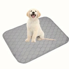 【新品未使用④】吸水性　洗えるノンスリップ　ペットトイレ　マット...