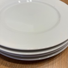 白い平皿　4枚 26.4cm