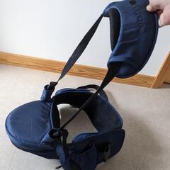 Coperta　ヒップシート　抱っこ紐　ブルー　ウエストポーチ