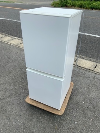 リユース　126L   家庭用　冷凍冷蔵庫　2021年製　AQUA   アクア　AQR-13E8-W　幅47.6　奥行55.7  高さ116　 （ｃｍ）