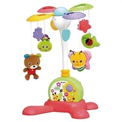 Aprica）ハイローベッド＆チェア　ユラリズム　くまさんと一緒（ブラウン)の画像