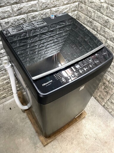 大阪送料無料★3か月保障付き★洗濯機★2019年★ハイセンス★5.5kg★HW-G55E5KK★S-316