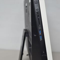 中古良品 一体型パソコン NEC DA370/K Windows11+office core i3-7100U/新品爆速SSD512GB/メモリ8GB/DVDマルチ/23.8インチ/webカメラ/無線の画像