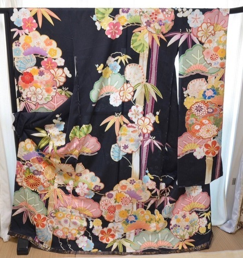 高級振袖　美品　未仕立て