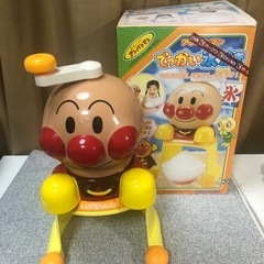 アンパンマンでっかい氷かき　かき氷の画像