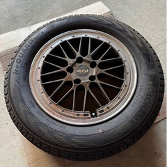 値下げ 225/65R17スタッドレスタイヤホイール　ハリアー80