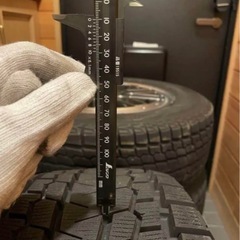 値下げ 225/65R17スタッドレスタイヤホイール　ハリアー80の画像