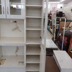 ★ジモティ割あり★3枚扉ｵｰﾌﾟﾝﾎﾞｰﾄﾞ　WH,　高さ (H)182× 幅(W)90× 奥行(D)43(cm)　【joh 2164】の画像
