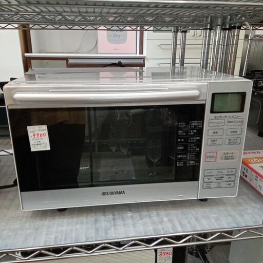 ★【アイリスオーヤマ】オーブンレンジ　2018年製天板は新品（MO-FS1）　【3ヶ月保証付き】自社配送時代引き可※現金、クレジット、スマホ決済対応※