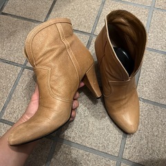 ¥2000→¥1200再値下げしました！牛革ショートブーツ36