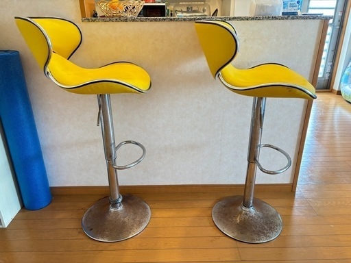 カウンターチェア　2脚