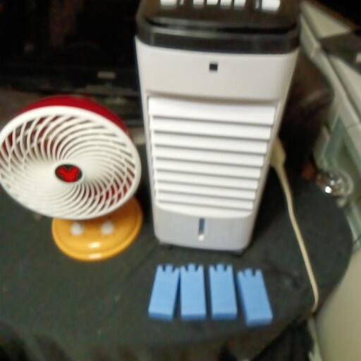冷風機扇風機セット
