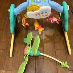 【お話し中】くまのプーさん えらべる回転 6WAYジムにへんしんメリー