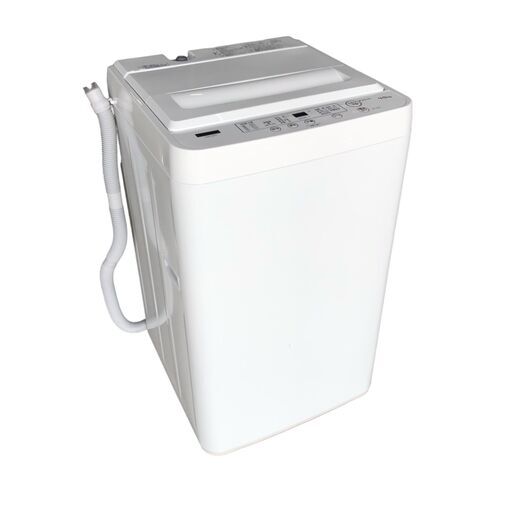 A836 2021年製 ヤマダセレクト YAMADA 全自動電気洗濯機 4.5kg YWM-T45H1 石狩市
