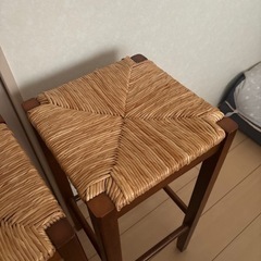 NYポタリーバーン　スツール　カフェスツール　の画像