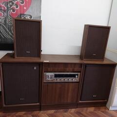 00349 "昭和レトロ"　TOSHIBA 東芝レコードステレオ