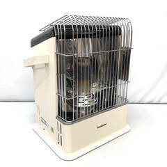 ss6671　イワタニ カセットガスストーブ CB-STV-DKD ホワイト 元箱付き 取扱い説明書付き Iwatani ポータブル ストーブ デカ暖 屋内専用 カセットボンベ式 電源不要 暖房 防災用品 カセットガスストーブ 中古の画像