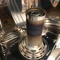 ss6671　イワタニ カセットガスストーブ CB-STV-DKD ホワイト 元箱付き 取扱い説明書付き Iwatani ポータブル ストーブ デカ暖 屋内専用 カセットボンベ式 電源不要 暖房 防災用品 カセットガスストーブ 中古の画像