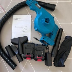 ブロワー 充電式 21V 1.5Ahバッテリー　ブロワバキューム コードレスの画像
