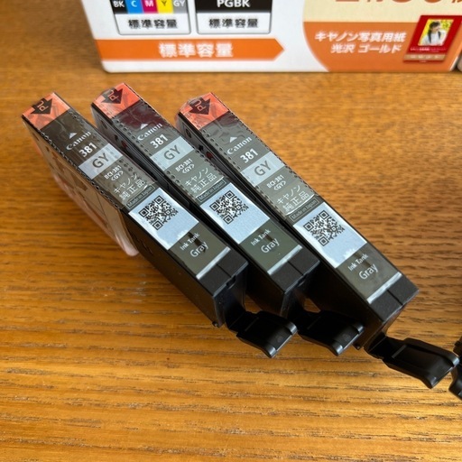 お値下げしました！ Canon純正品インクカートリッジ381未開封＋バラ