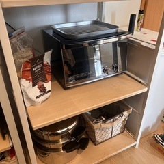 家電収納の画像