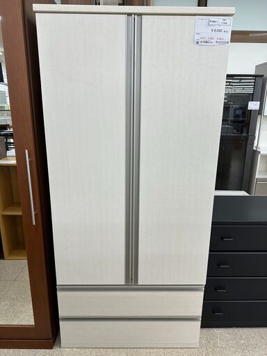 ★ジモティ割あり★ ニトリ ワードローブ 白 H172×D58×W80 クリーニング済み TJ8096