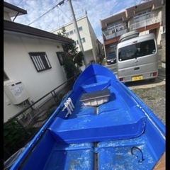 3人乗りYAMAHAさんの小型船トレーラー付き　の画像