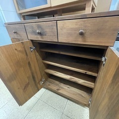 ハンドメイド収納棚 DIY木製ナチュラル の画像
