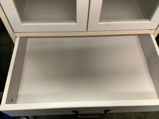 【リサイクルサービス八光】幅60㎝　お部屋が広く見えるWH家具シリーズ 　60食器棚 ユリアンII