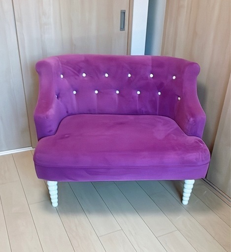 kokoroです。Francfranc　フランフラン ラフィナート2人掛け